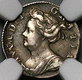 1703 NGC XF 40 Anne Penny Great Britain Rare Maundy Sterling Silver Coin (25010201C)