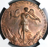 1794 NGC MS 66 Cornwallis Suffolk Bury Conder Penny Token Coin D&H 4 POP 2/0 (16012401D)