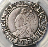 1584 PCGS VF 25 Elizabeth I Shilling Britain England Coin POP 1/4 (24090101C)