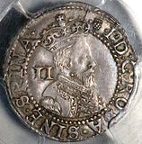 1603 PCGS AU 53 James I 2 Pence England 1/2 Groat Britain Silver Coin POP 2/0 (24091203C)