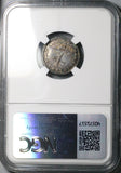 1691 NGC VF 25 William Mary 4 Pence Great Britain Rare Silver Coin POP 1/1 (24121903C)