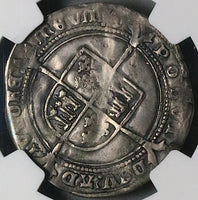 1551 NGC XF Edward VI 6 Pence Britain Hammered Boy King Silver Coin (24120501C)