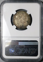 1562 NGC VF Elizabeth I 6 Pence England Britain Tudor Rose Milled S-2596 Silver Coin (24100801C)