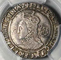 1578 PCGS XF 45 Elizabeth I 6 Pence England Great Britain Silver Coin POP 1/1 (24111204C)