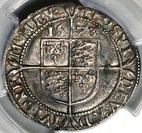 1578 PCGS XF 45 Elizabeth I 6 Pence England Great Britain Silver Coin POP 1/1 (24111204C)