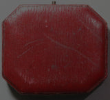 1900s Maundy Coin Red Case No Coins Edwardian Era Box Great Britain (25012203R)