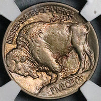 1913-P NGC AU 58 Type 1 Buffalo Nickel 5 Cents United States Coin (24102701C)