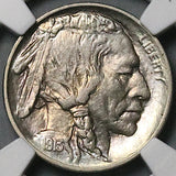 1913-P NGC AU 58 Type 2 Buffalo Nickel 5 Cents United States Coin (24102702C)