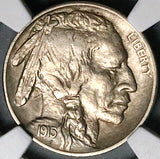 1915-P NGC AU 58 Buffalo Nickel 5 Cents United States Coin (24102704C)