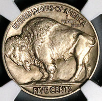 1915-P NGC AU 58 Buffalo Nickel 5 Cents United States Coin (24102704C)