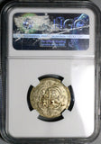 1819 NGC AU Caracas 2 Reales Venezuela F7 Royalist Silver Coin (25011903C)