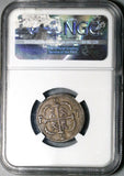 1820 NGC XF 45 Caracas 2 Reales Venezuela F7 Royalist Silver Coin (25031202C)