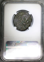 174 NGC Ch Fine Marcus Aurelius As Tiber River God Roman Empire Coin (21082907C)